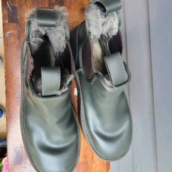 UGG Neumel Platform Chelsea Boot FOREST Night size 9 - Picture 8 of 13